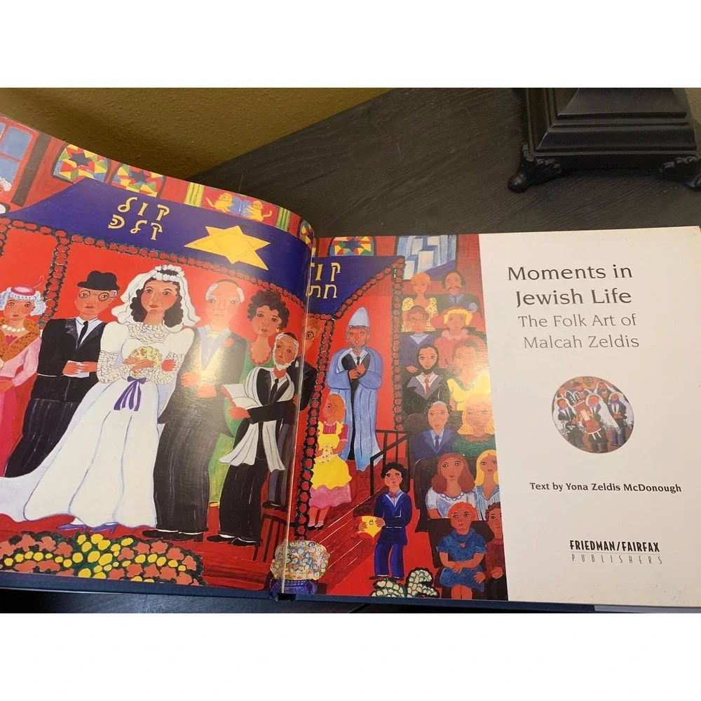 Moments in Jewish Life: The Folk Art of Malcah Zeldis - Hardcover
